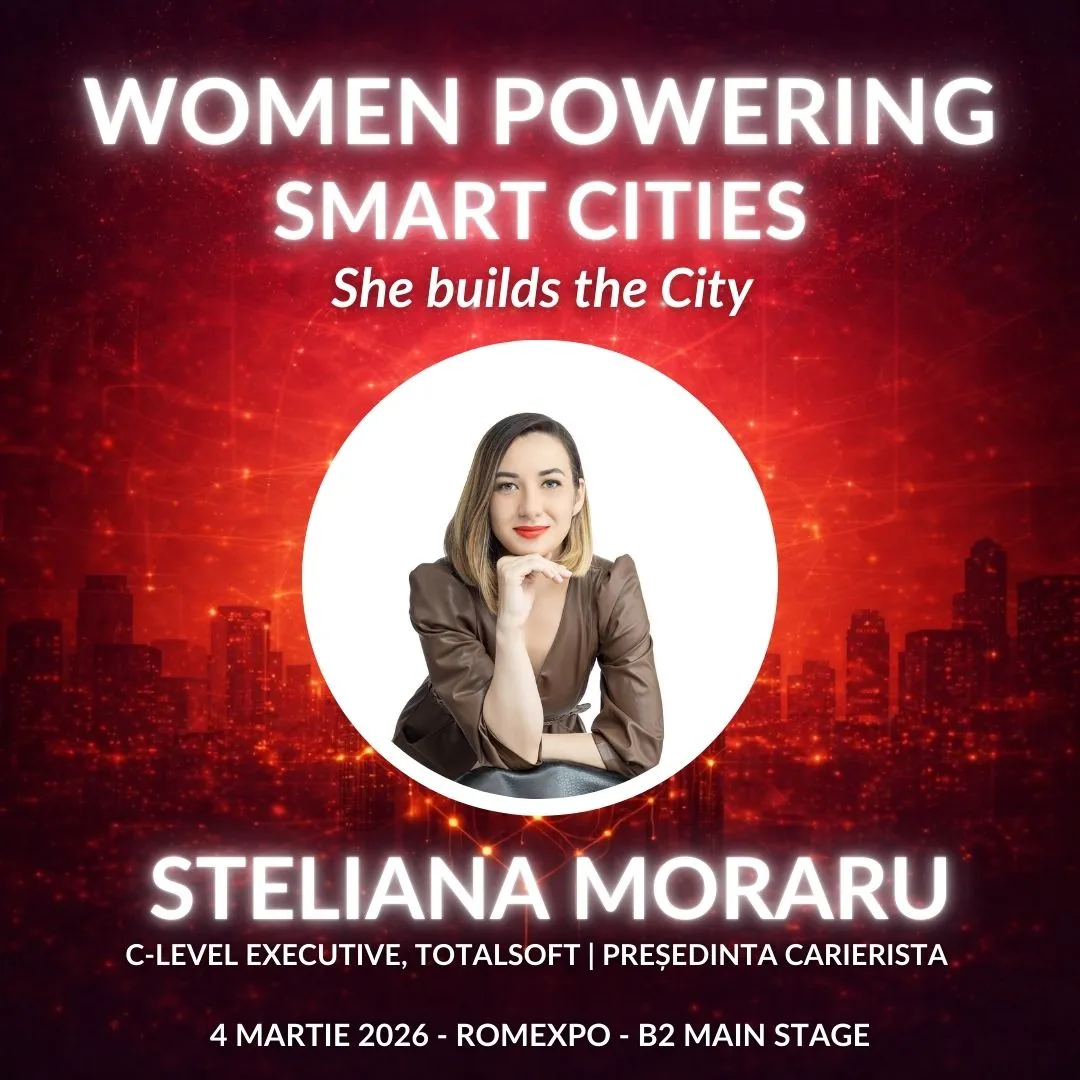 Steliana Moraru - C-Level Executive TotalSoft, Președinta Carierista